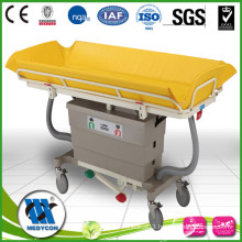 hydraulic shower trolley